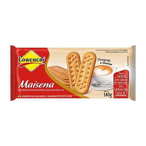 BISCOITO MAISENA 140g - LOWÇUCAR