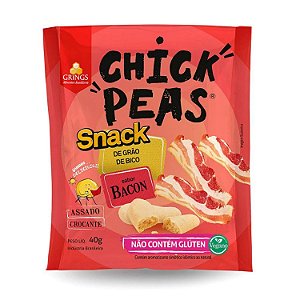SNACK CHICK PEAS BACON 40g - GRINGS