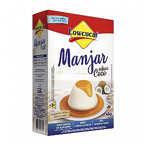 MANJAR DE COCO ZERO AÇÚCAR 45g - LOWÇUCAR