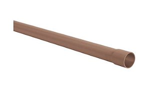 Tubo Soldável 20mm com 6 Metros Marrom