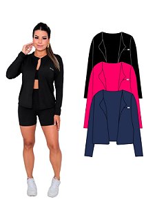 Kit Com 3 Casacos Camisas de Proteção UV Feminino