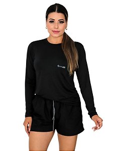 Camiseta Manga Longa Com Proteção UV FPS50 Feminino