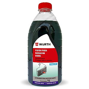 Fluido Aditivo 1l Radiador Motor Diesel Anti Corrosão Wurth