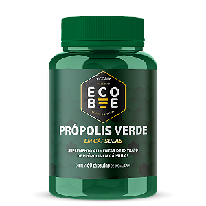 Extrato de Própolis Verde em Cápsulas 60cáps