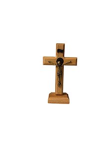 CRUCIFIXO EUCALIPTO PEQ 13CM