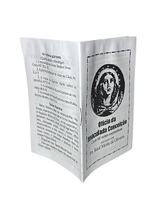 LIVRO - OFICIO DA IMACULADA CONCEICAO - UNI