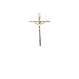 CRUCIFIXO METAL ESTILIZADA MED 19CM