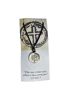 CORDAO MEDALHA DAS DUAS CRUZES PEQ