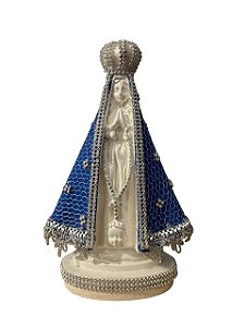 IMAGEM NS APARECIDA MANTO AZUL 20CM - UNI