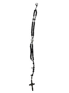 TERÇO PULSEIRA HEMATITA - PC 12 UN
