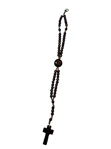 TERÇO PULSEIRA MADEIRA - PC 12 UN