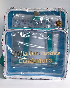 Mochila Transparente Personalizada G Tiffany