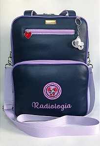 Bolsa Radiologia Azul e Lilás