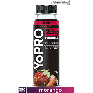 YoPRO Líquido 250g 25g Proteínas Morango
