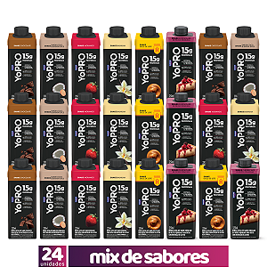 24 YoPRO Shake UHT 250ml 15g proteínas