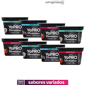 Kit 8 YoPRO Proteína pote 160g