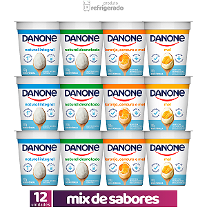 Kit 12 Danone Natural 160g