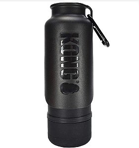 GARRAFA ÁGUA AÇO INOXIDAVEL  KONG INSULATED PRETA
