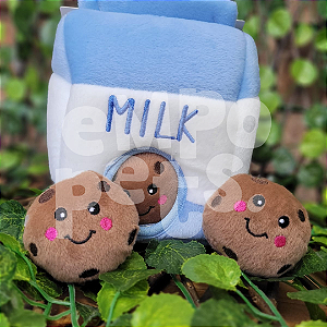 pelucia Interativa Zippy Burrow Cookies e Leite - Zippy Paws