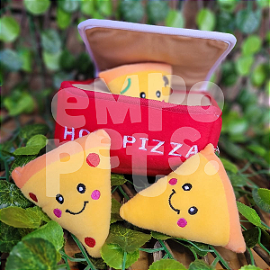 BRINQUEDO INTERATIVO ZIPPY BURROW PIZZA BOX ZIPPYPAWS