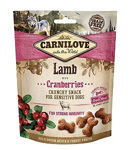 Snack de Cordeiro e cramberry 200g - Carnilove