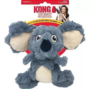 Brinquedo de Pelucia Kong Scrumplez Coala para Caes