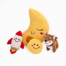 Pelucia interativa Zippy Paws - Lua to the moon