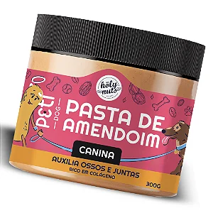 Pasta de Amendoim Holy nuts + Petí dog 300g