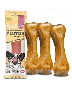 Mordedor Natural Queijo sem lactose 80g - Plutos