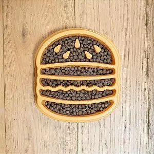 Comedouro Lento Interativo Hamburguer Zippy Paws