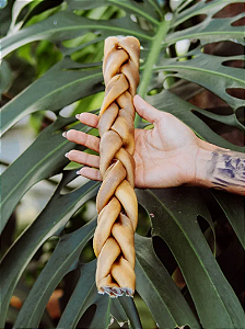 PELE BOVINA TRANÇADA SEM PELOS - NATUKA