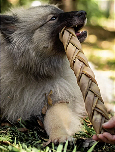 PELE BOVINA TRANÇADA SEM PELOS - NATUKA