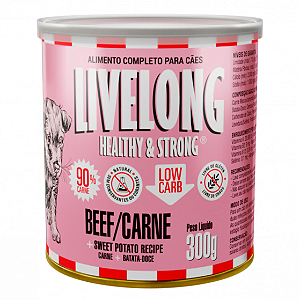 Alimento Úmido de Carne 300g - Livelong