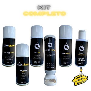 Kit completo de cuidados com o tênis