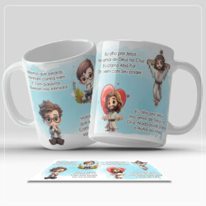 Caneca "Autor da vida" – Aline Barros