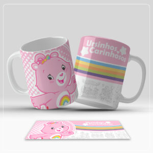 Coleção Canecas Ursinhos Carinhosos