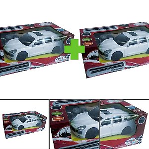 Kit Conjunto 2 Carro de Controle Remoto High Speed Collection Toys & Toys - 9116018 - Cores Sortidas