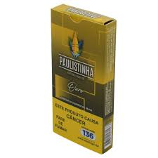 Cigarro de Palha Paulistinha Ouro 20 Cigarros