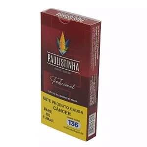 Cigarro de Palha Paulistinha Tradicional 20 Cigarros