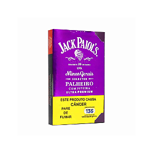 Cigarro de Palha Jack Paiols UVA 20 Unidades + Piteira