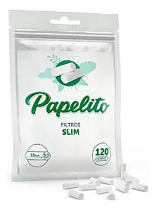 Filtro Papelito Slim com 120 Filtros