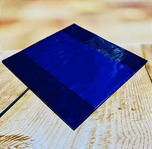 100 Embalagem Para Mini Trufa  Azul 12X12,5 (LuckyFest)