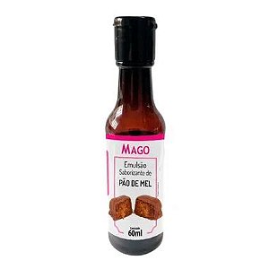 Emulsão Saborizante de Pão de Mel 60Ml Mago