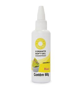 Corante Softgel 60G Amarelo Mago