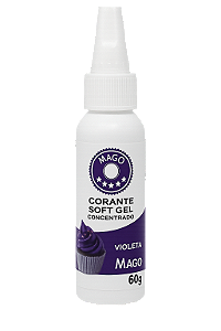 Corante Softgel 60G Violeta Mago