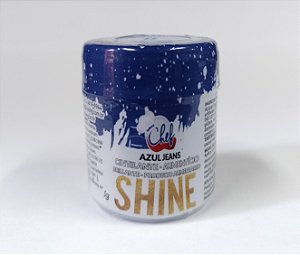 PÓ PARA DECORAÇÃO AZUL JEANS CINTILANTE ICEBERG  5G SHINE (ICEBERG)