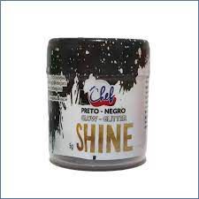 PÓ GLITTER-GLOW PRETO 5 g DECORAÇÃO SHINE (ICEBERG)