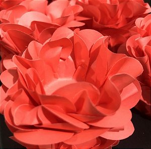 40 Forminhas Para Doces Finos Style Coral