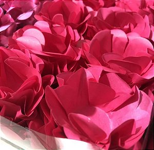 40 Forminhas Para Doces Finos Style Rosa Pink