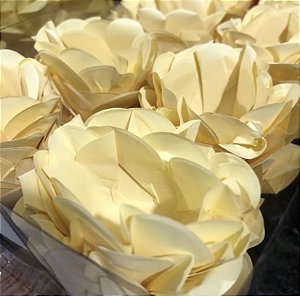 40 Forminhas Para Doces Finos Style Amarelo Candy ( PLAC )